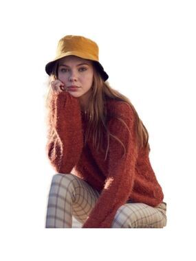 5/$20!!  Woven Heart fuzzy sweater